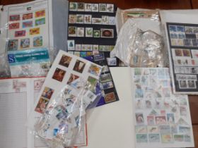 A quantity of mixed stamps to include two stock books and one album Location: