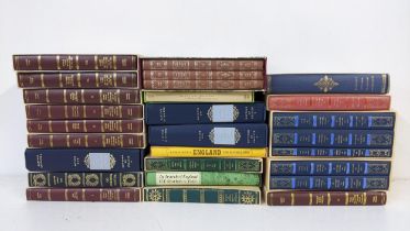 A collection of folio Society books to include 'The History of England' by Thomas Babington Macaulay