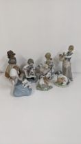 Lladro to include Lladro Honey Lickers, Girl with Dalmatian Puppies 1248 figurine, Lladro 5032