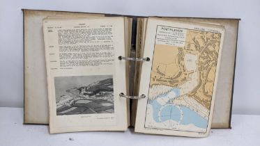 An English Channel Handbook, circa 1944, issued by The Hydrography Dept, Location: