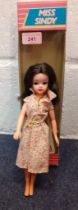 A 1970's Pedigree Miss Sindy having brown hair in original box having Sindy 033055X stamped at the