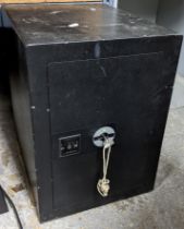 A Black Box Chubb safe, 44.5cm x 32cm Location: