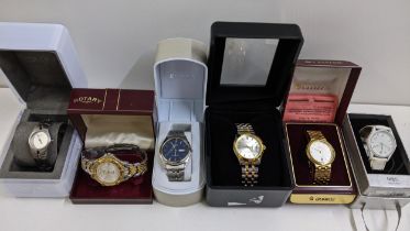 Fine boxed watches to include a gents Citizen WR100, gents Rotary sapphire and others Location: