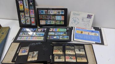 A collection of stamps to include American war issue, Commonwealth and others Location: