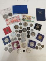 Mixed World Coins - to include, the 1978 New Zealand Proof Coin Collection containing a silver