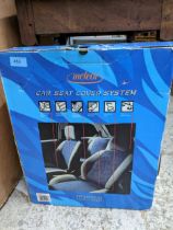 Meteor Transcal car seat covers, boxed Location: