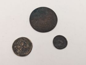 Coins of Interest - to include, Constantine I 'the Great' Nummus, James II 'Gun Money' Shilling