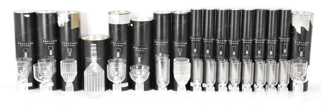 A collection of Fferrone glasses, to include 'May Collection' and 'Margot Collection' glasses, all