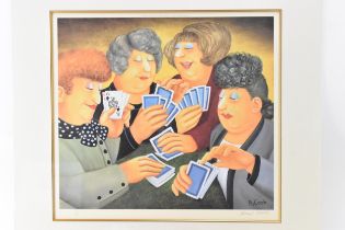 Beryl Cook (1926-2008) 'A Full House' signed limited edition print, published 2004, numbered 480/