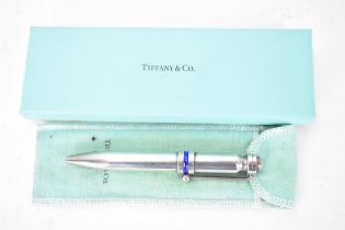 A Tiffany & Co, Paloma Picasso silver ballpoint pen, stamped 925 Germany, with original pouch and