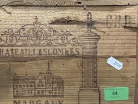1 case of Chateau Lascombes 1976 Margaux Location: