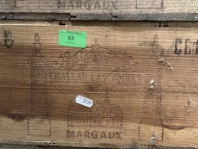 1 case of Chateau Lascombes Margaux 1978 vintage Location:
