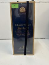 1 bottle cased Johnnie Walker blue label 700ml Location: