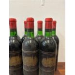 10 bottles of Chateau Palmer Margaux 1970 vintage Location: R2