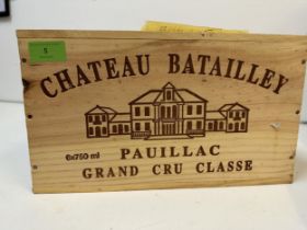 Chateau Batailley Grand cru classe 2005 - case of 6 x 750ml