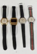 Four gents wristwatches to include a Bentima Star Automatic, Adrea de Luxe Antimagnetic, and a