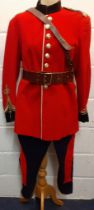 A 20th Century Joliffe & Co fancy dress British Army uniform 40" chest x 36" waist manufactured by