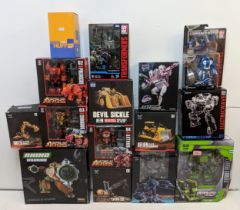 Fifteen toys to include: Robot Force, Rhino Warrior, Devil Sickle, Ares Philogeus 02 and others