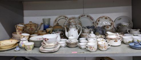 Mixed ceramics to include a Crown Devon fieldings part tea set and other tableware Location: