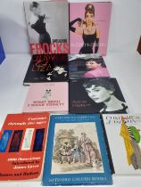 A group of fashion and influential women related coffee table books to include 'Judy & Liza' by