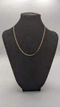 A 9ct gold Figaro necklace, 2.6g, 41cm l Location: