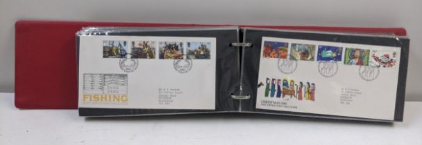 An album of first day covers Location: