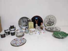 A selection of ceramics and porcelain collectables to include Villeroy & Boch, Lucie Attwell, Enesco