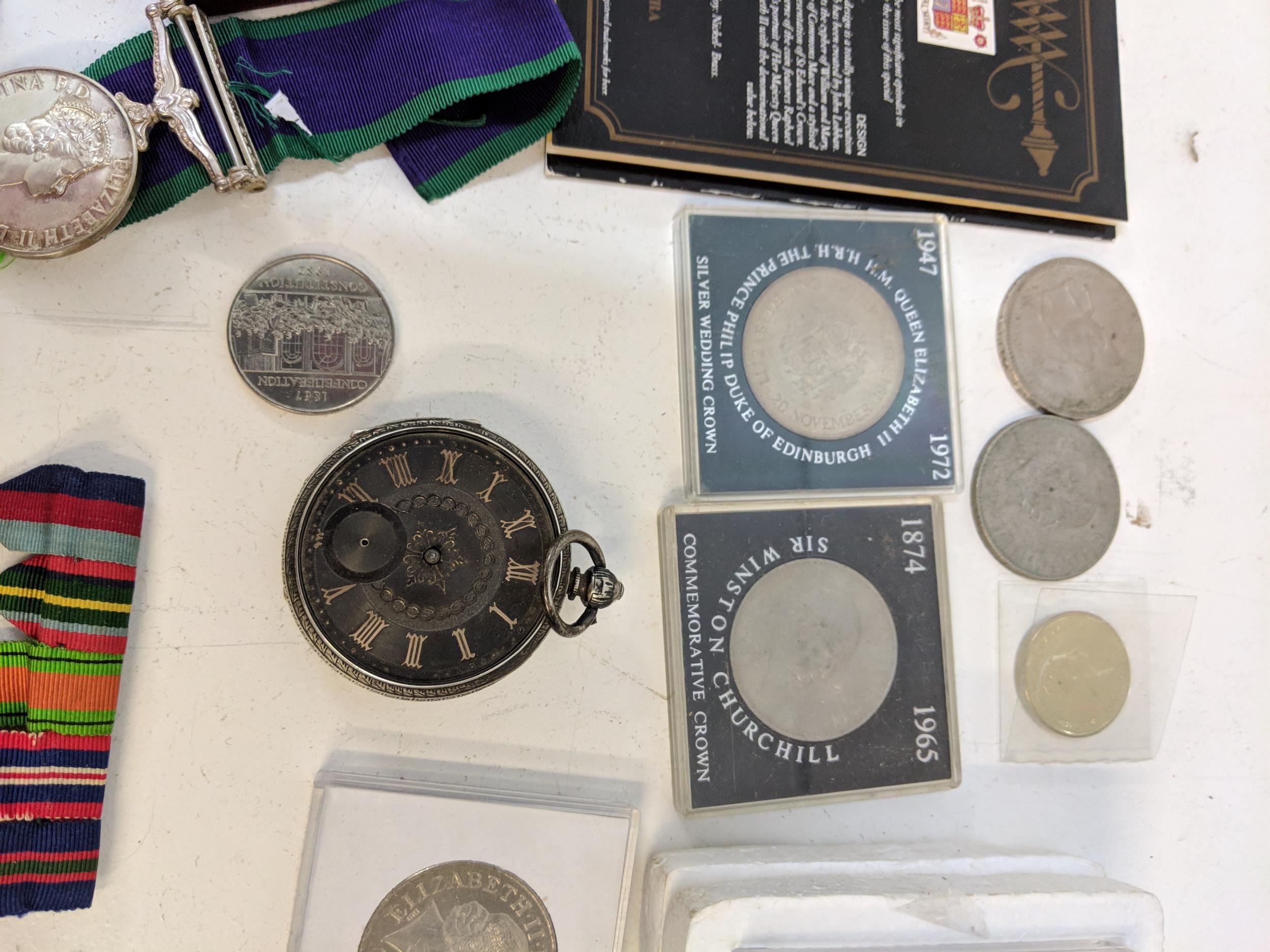 Collectables to include coins, Royal Austrian proof set, a silver cased pocket watch A/F, World - Image 3 of 5