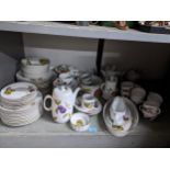 A Royal Worcester Evesham pattern part dinner service approx. 81 pieces Location: