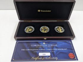 United kingdom - Elizabeth II (1952-2022) 2013 'Coronation Jubilee £5 coin set' limited edition 85/