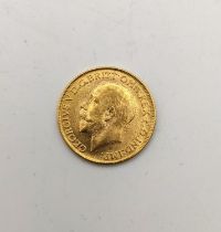 United Kingdom - George V (1910-1936), Sovereign, dated 1917, Perth Mint,