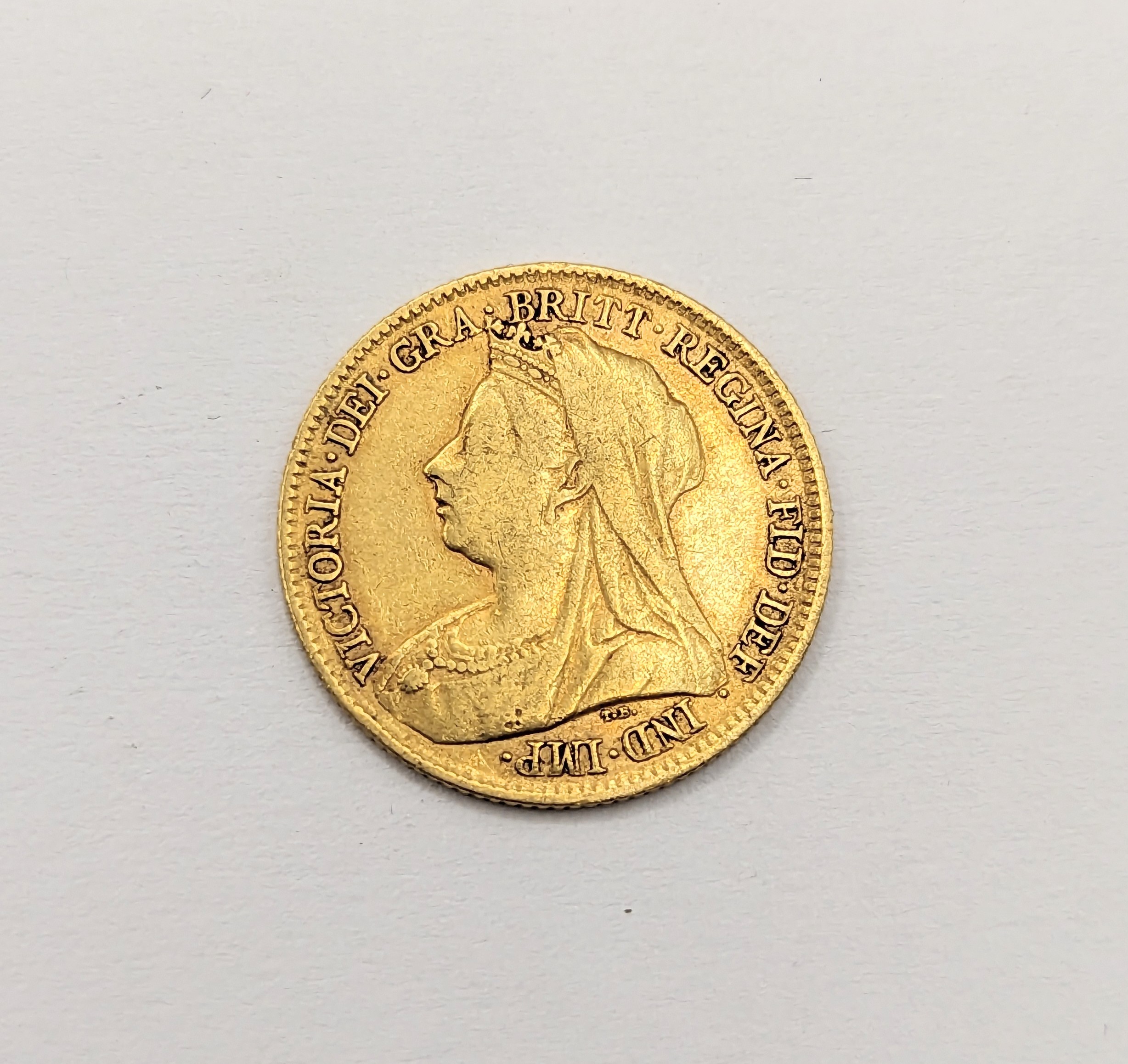 United Kingdom - Victoria (1837-1901), Half Sovereign, dated 1895, - Image 2 of 2