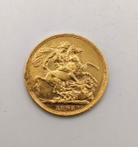 United Kingdom - Victoria (1837-1901), Sovereign, dated 1898, Melbourne Mint,