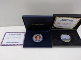 United Kingdom - Elizabeth II (1952-2022) 2013, Numis proof 2oz silver coins to include The Baroness