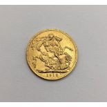 United Kingdom - George V (1910-1936), Full Sovereign, dated 1912, London Mint,