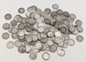 British Silver Coins - A collection of Pre 1920 Victoria, Edward VII and George V Threepence in