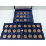 Westminster collection - The Jean Dassier medal collection, comprising 34 Bronze medals each