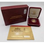 United Kingdom - Elizabeth II (1952-2022) half sovereign, proof, dated 2002, featuring Timothy