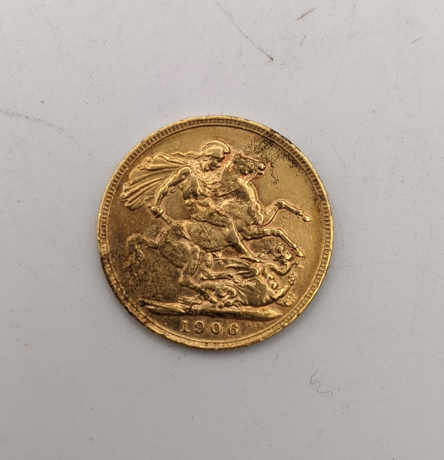 United Kingdom - Edward VII (1901-1910), Sovereign, dated 1906, London Mint,