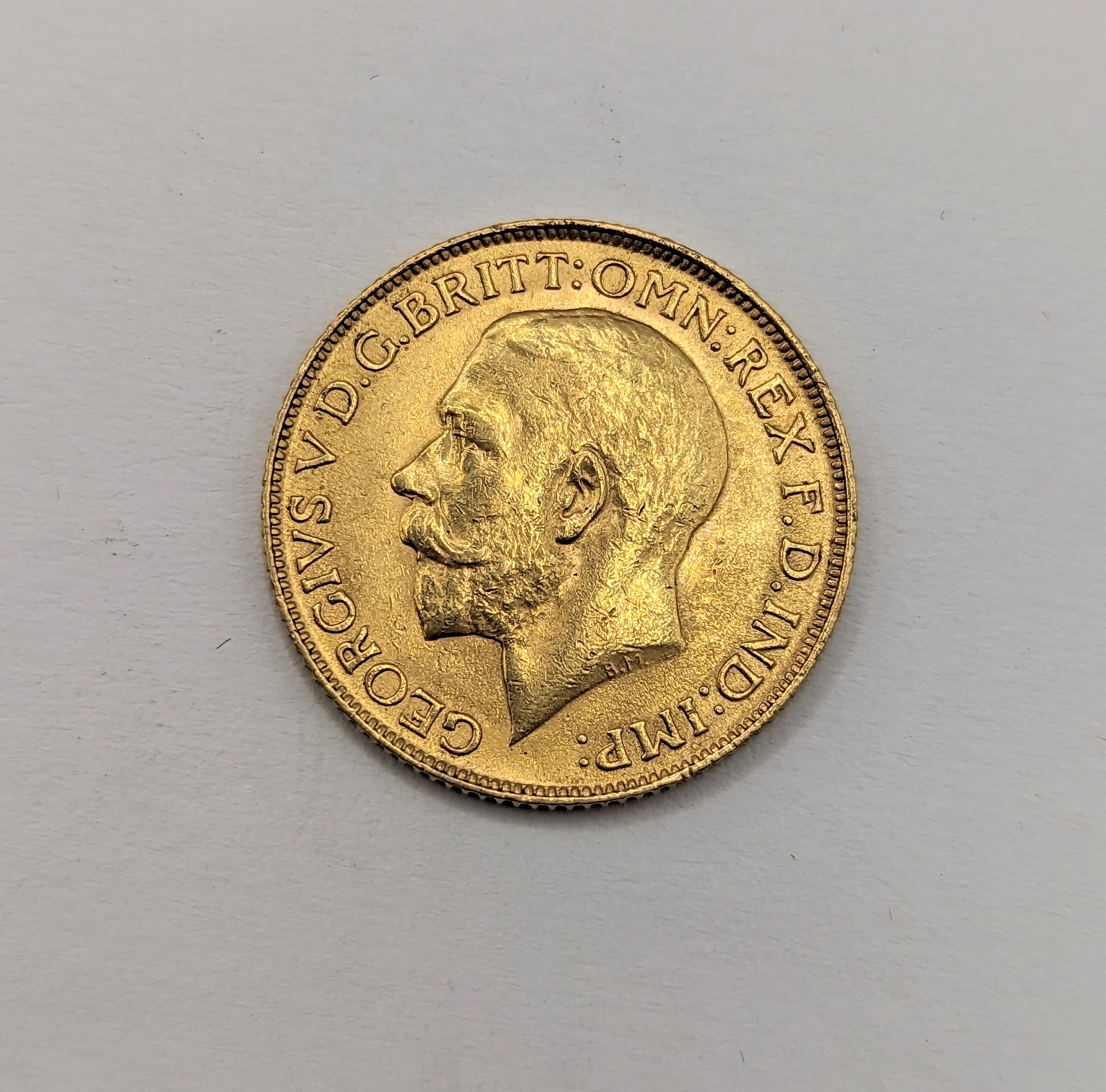 United Kingdom - George V (1910-1936), Full Sovereign, dated 1913, London Mint, - Image 2 of 2