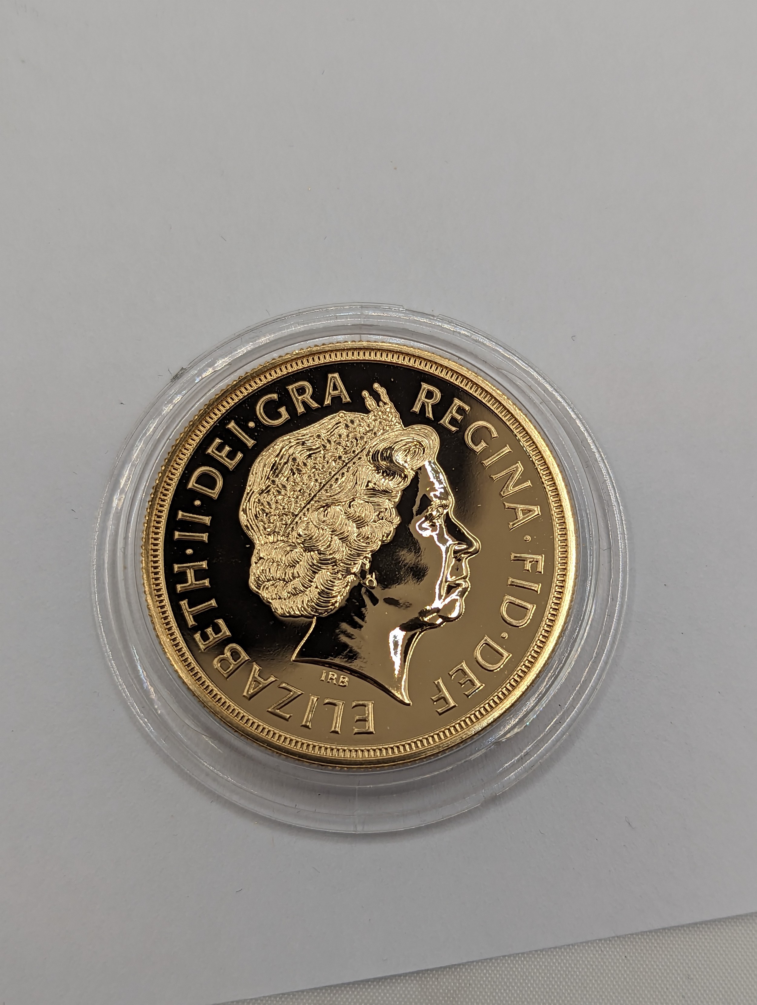 United Kingdom - Elizabeth II (1952-2022), Gold 5 Pounds (5 Sovereigns) - Image 3 of 4