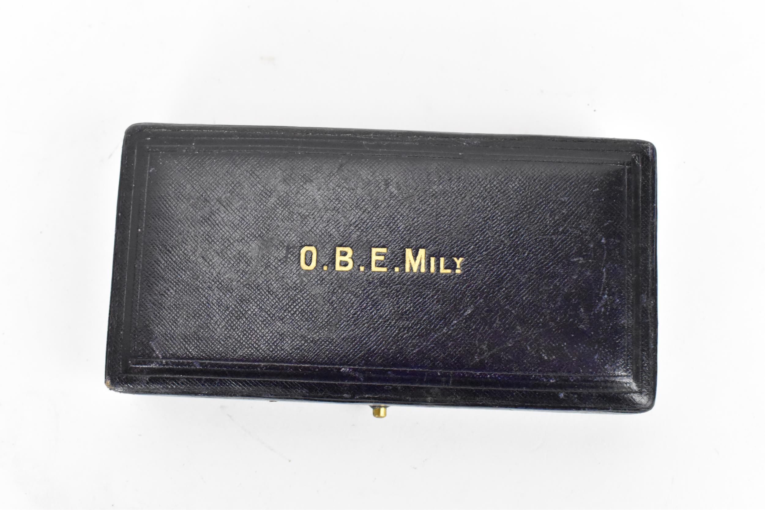 The Most Excellent Order of the British Empire, O.B.E. (Military) Member’s 1st type breast badge, - Image 2 of 5