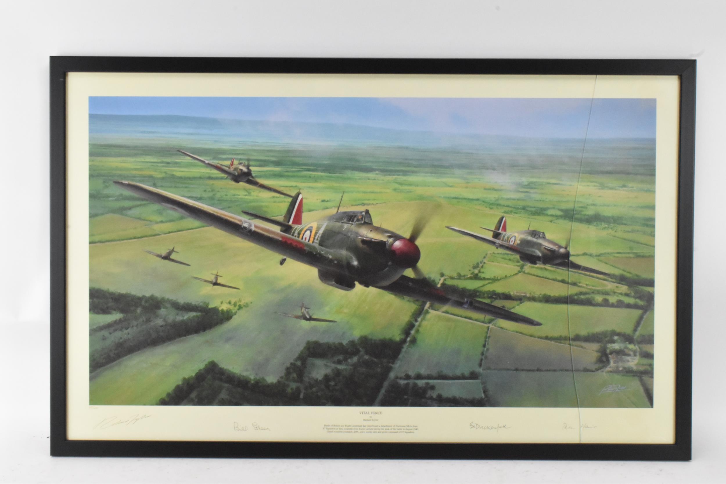 Richard Taylor - A signed limited edition print entitled 'Vital Force' numbered 83/400, with a