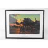 Anthony Saunders - A signed limited edition print entitled 'Final Briefing - The Dambusters Raid',