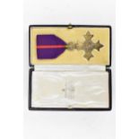 The Most Excellent Order of the British Empire, O.B.E. (Military) Member’s 1st type breast badge,