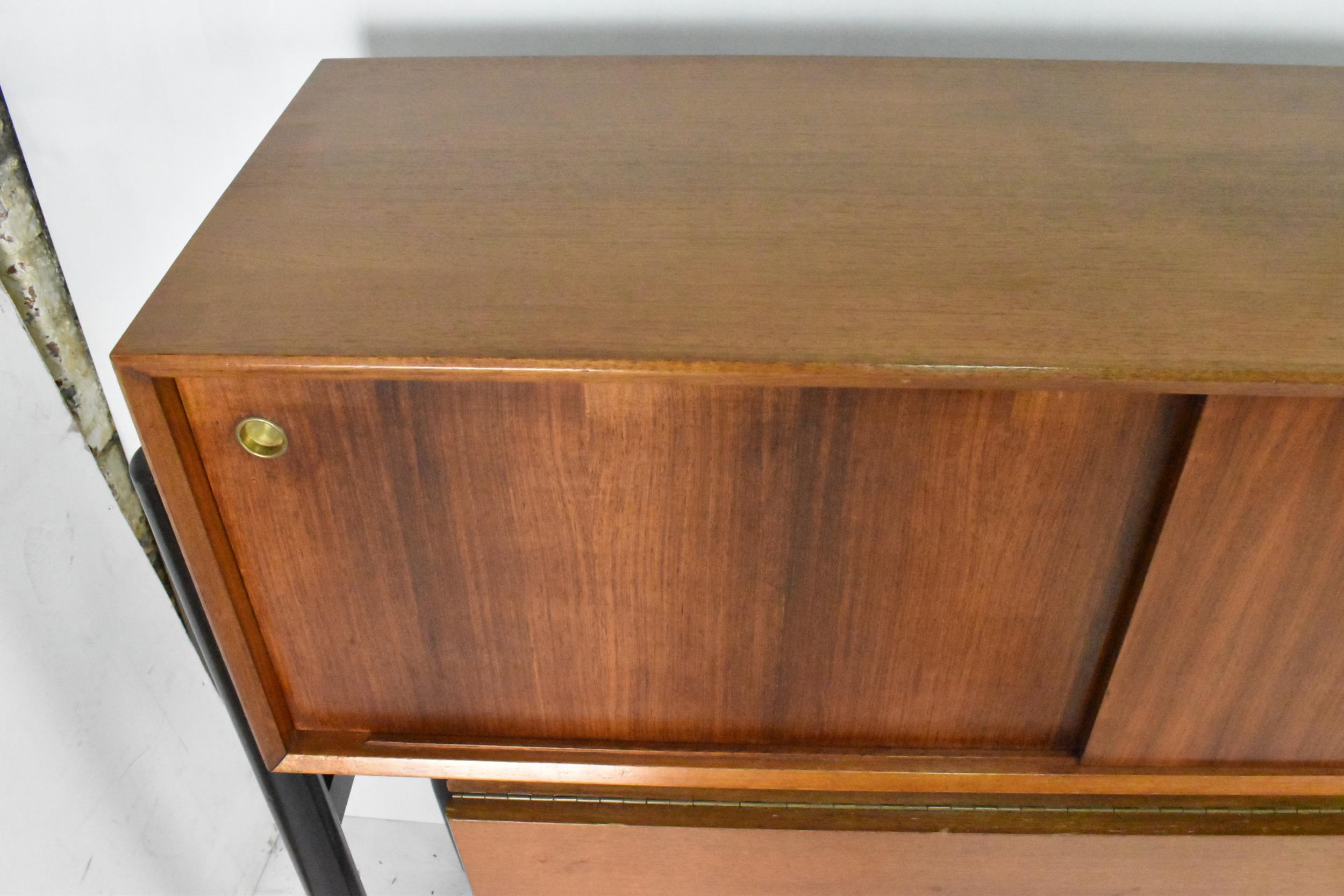 A 1960s White & Newton rare combo teak unit designed by Arthur Edwards, consisting of a sideboard - Image 7 of 11