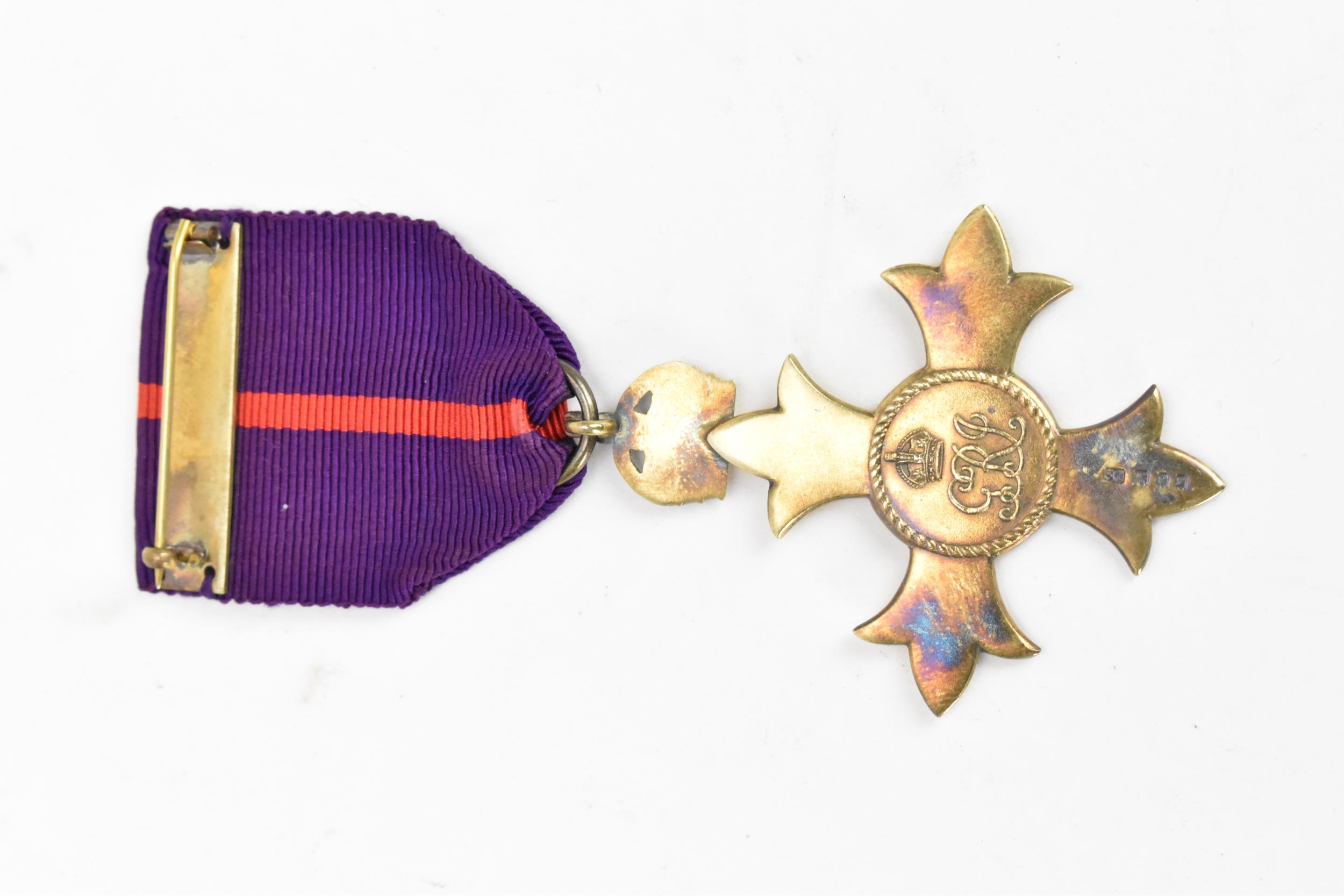 The Most Excellent Order of the British Empire, O.B.E. (Military) Member’s 1st type breast badge, - Image 5 of 5