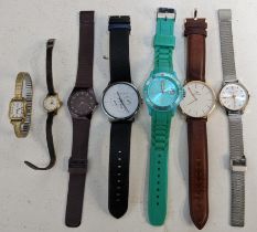 Mixed gents and ladies wristwatches to include Ted Baker, Daniel Wellington, Ice watch and others