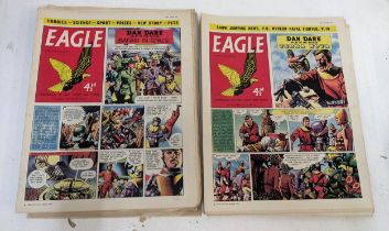 A collection of Eagle comics dating from 1959, volume 10 no's 1-28 Location: