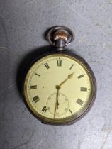 An early 20th silver cased pocket watch in a Dennison case, Birmingham 1913 or 1938 Location: